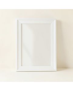 Wren Canyon Framed Wall Mirror - White (synthetic illustration; no displayed measurements)