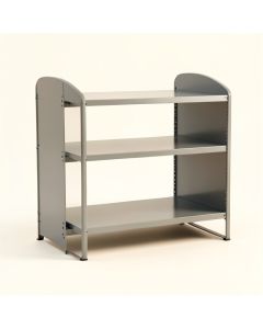 Cedar Dell Desktop Shelving Unit - Gray (synthetic illustration; no displayed measurements)