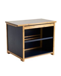 Alder Bend Empty Countertop Canister Rack - Navy