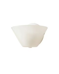 Dawn Arc Wall Sconce Mounted On A Plain Wall