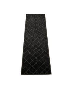 Flint Bend Narrow Runner Rug - Black