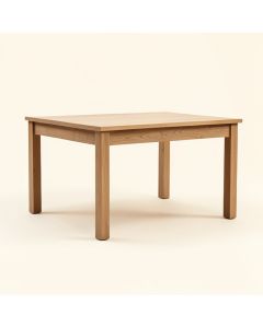 Adrianne Solid Wood Dining Table (synthetic illustration; no displayed measurements)