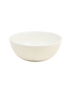 Spruce Branch Dining Bowl - White