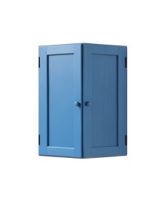 Olive Branch Wall-Mounted Entry Cabinet - Blue (synthetic illustration; no displayed measurements)