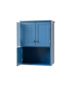 Lake Branch Wall-Mounted Laundry Cabinet - Blue (synthetic illustration; no displayed measurements)