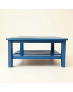 Cliff Bridge Coffee Table - Blue (synthetic illustration; no displayed measurements)