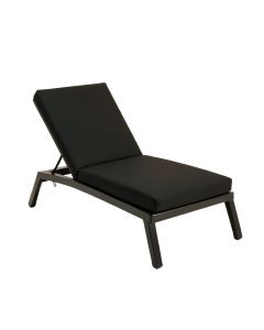 Achaz Patio Reclining Chaise Lounge With Cushion