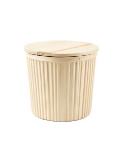 Sage Bridge Closed Garden Compost Bin - Ivory (synthetic illustration; no displayed measurements)