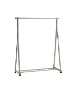 Willow Crest Empty Garment Rack - Gray (synthetic illustration; no displayed measurements)