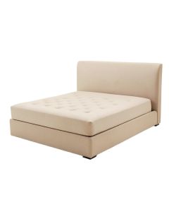 Emmali Twin Tufted Upholstered Platform Bed