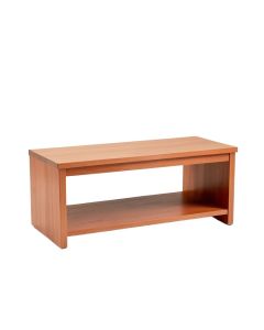 Stone Edge Indoor Bench - Terracotta