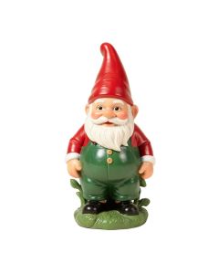 Xan Garden Gnome With Lily Statue