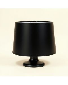 5.25 '' H Metal Empire Lamp Shade ( Screw On ) In Black (synthetic illustration; no displayed measurements)