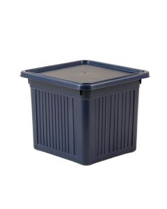 Glen Bridge Closed Outdoor Storage Box - Navy (synthetic illustration; no displayed measurements)