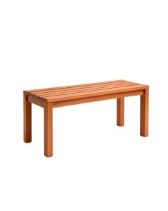 Vale Branch Indoor Bench - Terracotta (synthetic illustration; no displayed measurements)