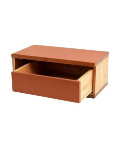 Harbor Fold Under-Desk Drawer Unit - Terracotta (synthetic illustration; no displayed measurements)