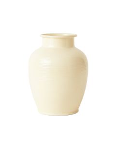 Dawn Canyon Empty Decorative Vase - Cream (synthetic illustration; no displayed measurements)