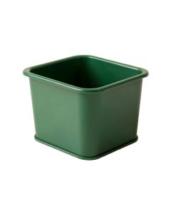 Lake Bend Empty Raised Planter - Green