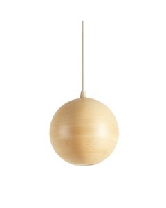 Linden Dale Pendant Light Suspended From One Plain Cable - Beige