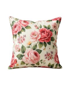 Indoor/Outdoor Floral 16 '' Throw Pillow (synthetic illustration; no displayed measurements)