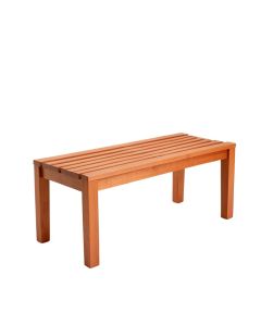 Linden Bend Indoor Bench - Terracotta (synthetic illustration; no displayed measurements)