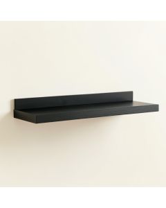 Holly Crossing Wall-Mounted Shelf - Black (synthetic illustration; no displayed measurements)