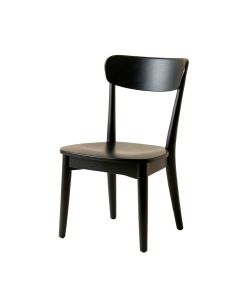 Ash Edge Dining Chair - Black