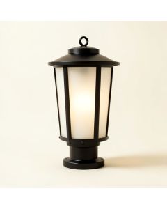 Vaughan Black Outdoor Wall Lantern (synthetic illustration; no displayed measurements)