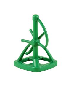 Plastic Ship Wheel Swing Set Toy (synthetic illustration; no displayed measurements)