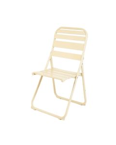 Flint Bluff Folding Outdoor Chair - Ivory