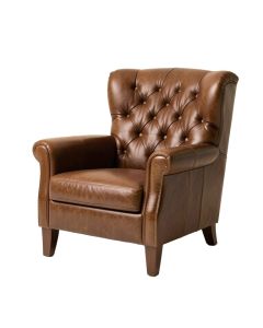 Barnard 32.9 '' Wide Tufted Wingback Chair (synthetic illustration; no displayed measurements)