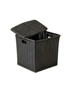 Linden Brook Laundry Hamper - Black