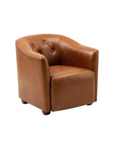 Emrick 24 '' Wide Tufted Barrel Chair