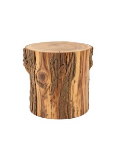 Mader Solid Wood Tree Stump End Table (synthetic illustration; no displayed measurements)