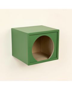 Pine Canyon Wall-Mounted Cat Perch - Green (synthetic illustration; no displayed measurements)
