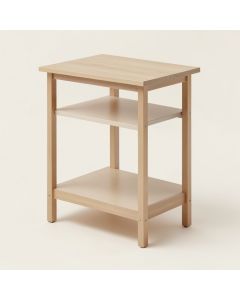 Abdinour 2 Tier Kitchen Corner Rack Prep Table (synthetic illustration; no displayed measurements)
