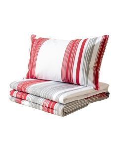 Hotel Body 200 Thread Count Striped 100 % Cotton Pillowcase (synthetic illustration; no displayed measurements)