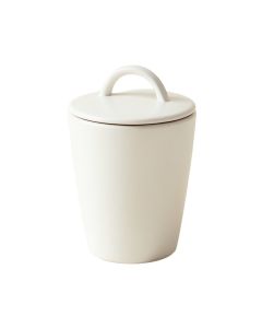 River Bend Storage Canister With Lid - White (synthetic illustration; no displayed measurements)