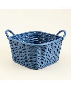 Oak Bend Empty Storage Basket - Blue (synthetic illustration; no displayed measurements)