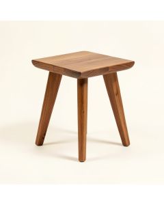 Solid Wood 3 Legs End Table (synthetic illustration; no displayed measurements)