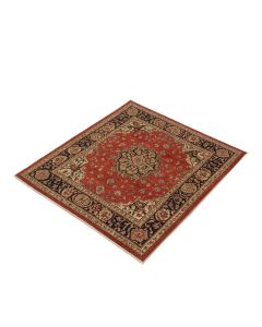 Oriental Hand Knotted Wool Area Rug (synthetic illustration; no displayed measurements)