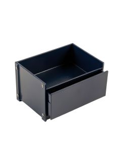Linden Arc Empty Coffee-Station Organizer - Navy