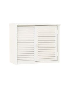 Hazel Bend Wall-Mounted Entry Cabinet - White