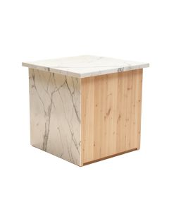 Mantello Kitchen Island Set Marble (synthetic illustration; no displayed measurements)