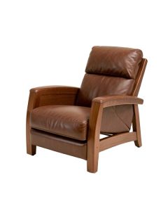 Hebron 29 '' Wide Vegan Leathe Manual Club Recliner