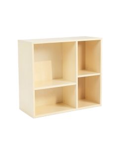 Shore Dell Desktop Shelving Unit - Cream