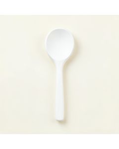 Birch Bluff Cooking Spoon - White (synthetic illustration; no displayed measurements)