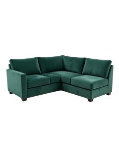 Gulfcrest 141.34 '' Wide Velvet Symmetrical Modular Corner Sectional