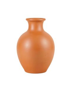 Aspen Bend Empty Decorative Vase - Terracotta (synthetic illustration; no displayed measurements)