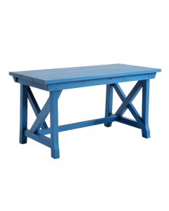 Elm Branch Empty Workshop Workbench - Blue (synthetic illustration; no displayed measurements)